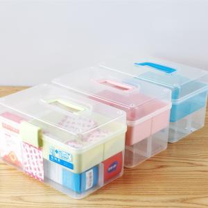 China Medication Storage Bins With Handle factory