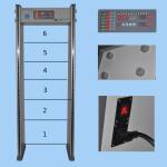 2022 best-selling models 18 zones walking metal detectors airport building