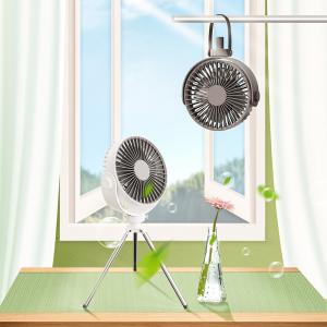 China Desktop 2000mAh Powerful Air Cooler Usb Plastic Camping Portable Stand factory