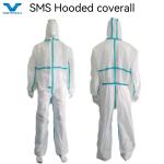 Nonwoven Hooded Isolation Taped Coverall Provide Free Sample for Preventing