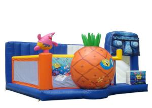 China Amusement Park Commercial Jumping Castle , Commercial Inflatable Playground factory
