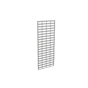 China Display Retail Shelf Accessories Silver Steel Metal Wall Mesh Grid Double Sided Floor Standing factory