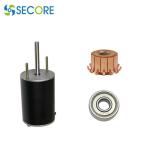 OD 63mm Anti Rust 7000rpm 10KG High Torque Brush DC Motor With Encoder For Gym