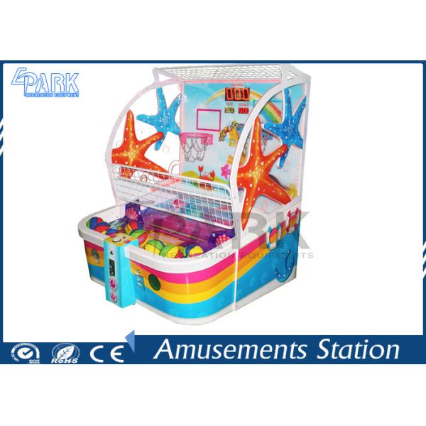 Metal Material Coin Operated Basketball Arcade Game Machine for Park