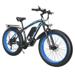 China EU Stock Free Shipping Duty-free 48V 1000W E-Bike 17.5AH S/\MSUNG Battery Electric Bike 26 inch Fat Tire E-Bike in EU Warehouse factory