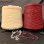 NM15 0.9cm Nylon Feather Yarn Fancy Yarn / Dyed Yarn for Winter Clothing