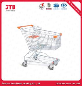 China Chrome Plate Trolley 100 Liter ISO9001 In Convenience Store Grocery factory