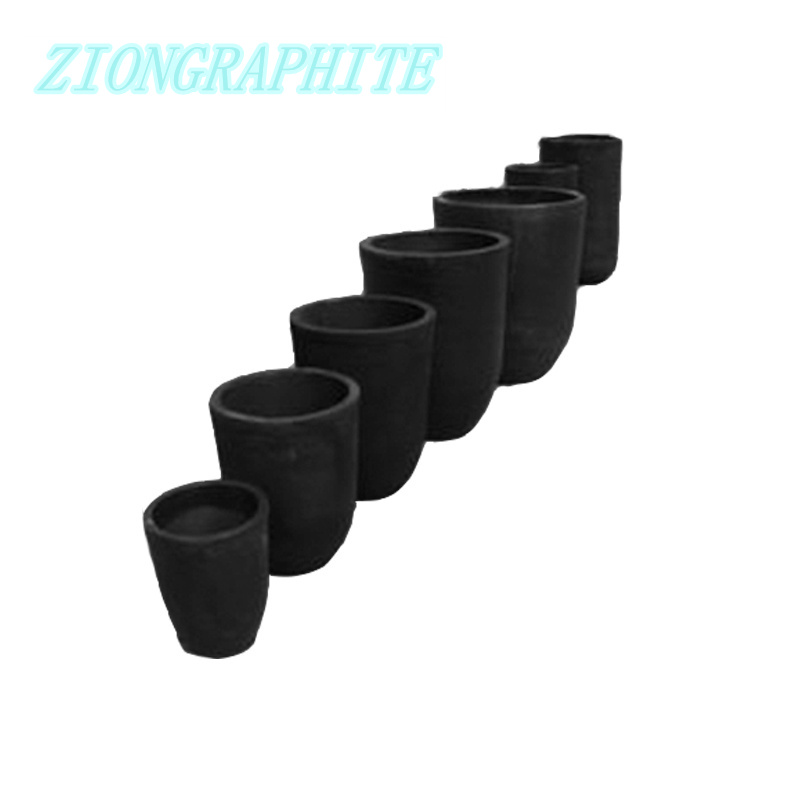 SiC Graphite Crucible for Molten Copper Aluminum Gold Silver Casting Long Service Time