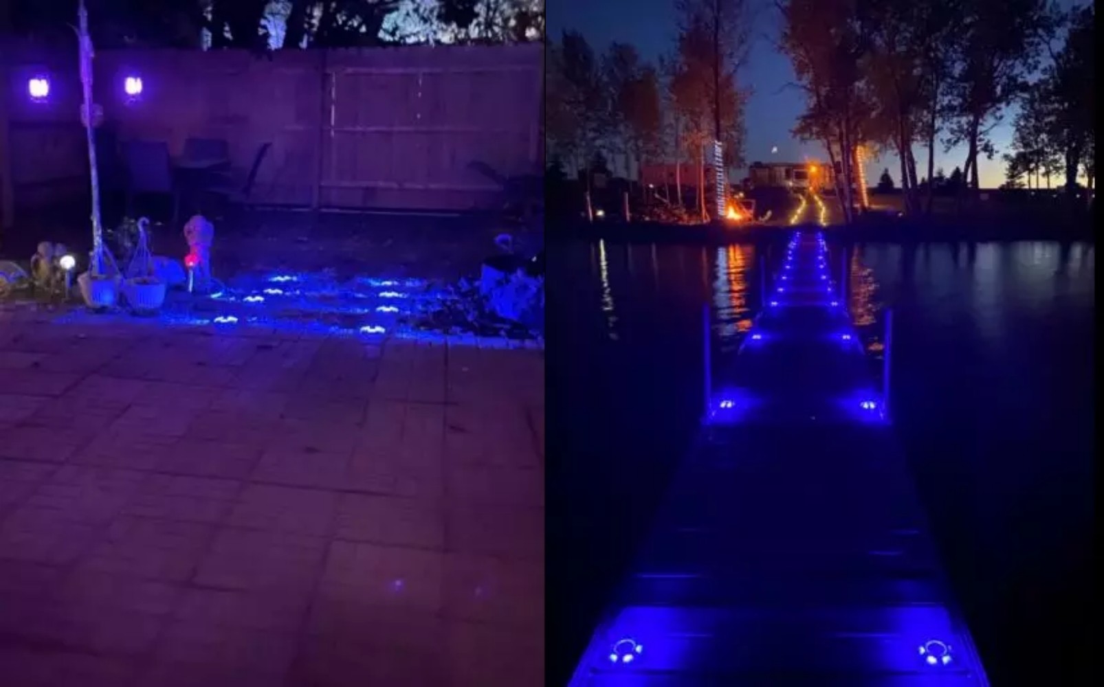 Aluminum Outdoor Solar LED Landscape Dock Light Decorative Solar Deck Light For Garden Lawn