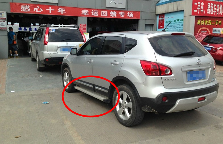 OEM Original Style Aluminium Alloy Side Step For NISSAN Qashqai 2008 - 2014
