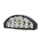 45W 12V 24V 15 Beam Motorcycle LED Headlight Accessories Plastic White