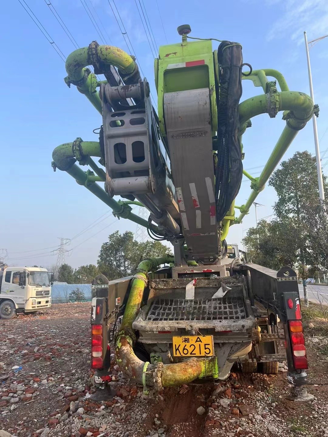 49M Zoomlion Company Made ZLJ5350THBKE Used Concrete Pump Truck