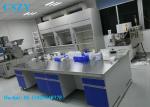 L*750(D)*850(H)mm hospital chemistry laboratory furniture work bench for pcr lab