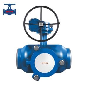 China Welded ball valve with strainer factory