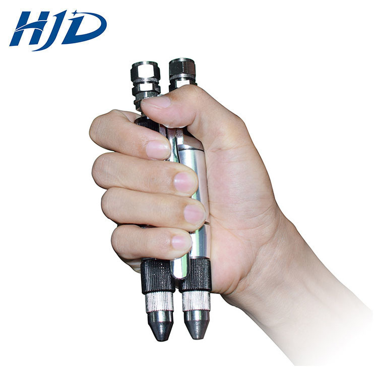Thimble Type AB Glue Dispensing Valve Manual With Two Component Glue Gun