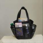 Breathable PVC Mesh Beach Bag Sports Tote Bag For Outdoor Activities Customized