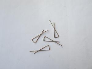China Brass X shaped clip for t-shirt factory
