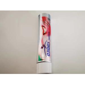 China 175g ABL Toothpaste Tube Offset Printing Gloss Coating Round Dia 38x158.8mm on sale