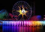 Customize Amusement Park Floor Water Fountains With Colorful Led Lights