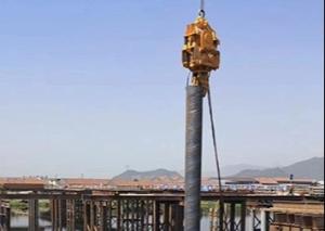 China ISO9001 Foundation Electric Pile Driver Vibro Hammer factory