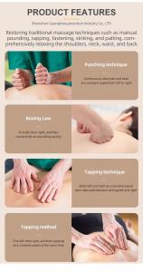 China 3D Neck And Shoulder Massager With Heat Adjustable Kneading Massage Shawl factory