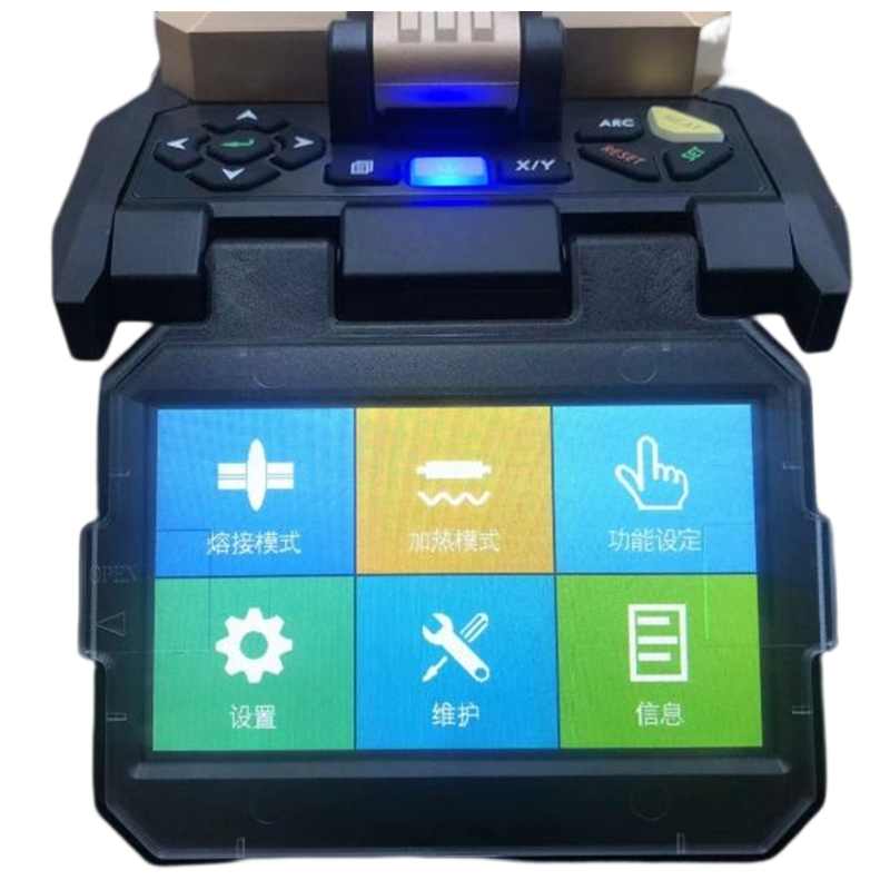 WiFi Network Fiber Fusion Splicer Machine for Supply Clad to Clad Ribbon Splicing