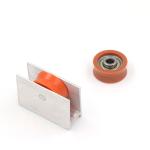 Heavy Duty upvc door roller Aluminium alloy material Non Oxidation Finish