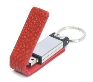 China Leather USB Flash Memory factory