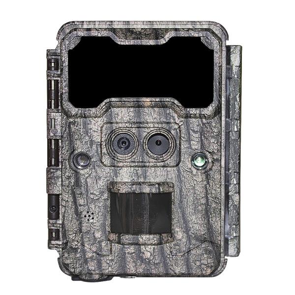 KW696 outdoor hunting camera dual-lens 30MP no-glow trail camera 1080p night