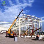 Prefabricated Metal Steel Structure Building Warehouse Workshop Plants Factory