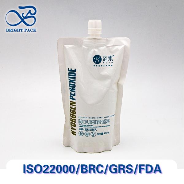 China Leak-Proof Spout Pouches For Skincare Products Packaging Featuring Customizable Printing,Materials and Nozzle Sizes. factory