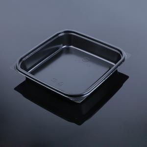 China High End Black 3cm Plastic Cookie Tray Packaging factory