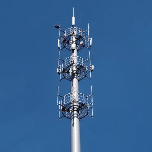 China Telecom Poles Polygonal Shape Deflection Calculation And Steel Pole Structure Analysis Report For Q235 Material on sale