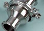High Sanitation Stainless Ball Check Valve , Hygienic Check Valves For Water