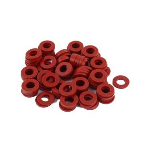 China Red Silicone Rubber Seal Ring Food Grade Weathering Processing For Glass Washer factory