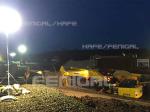 360deg. LED1000w lighting balloon for construction site illumination 120v/230v