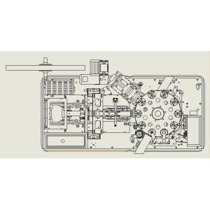 Double Wall Paper Cup Making Machine 90-100pcs/Min Paper Cup Forming Machinery