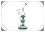 No Logo Smoking Glass Water Tube 10 Inches Showerhead Perc Glass Bongs