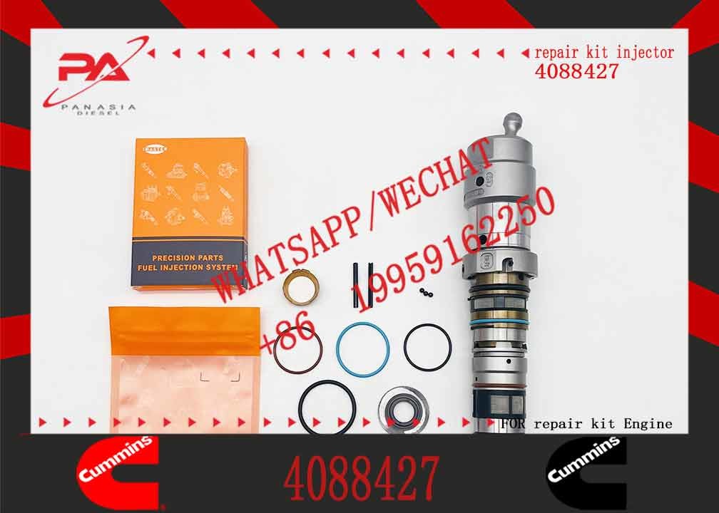 4088427 QSK60 Fuel Injector Diesel Parts Excavator Engine Parts Common Rail Fuel Injector Remanufacture for Cummins