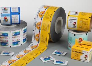 China 50mm - 800mm Food Grade PET Alu PE Aluminium Film For Blister Packaging factory