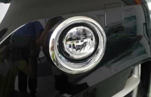 China ABS Plastic Chromed Fog Lamp Bezel for BMW X5 2014 F15 Front Fog Lamp Frame factory