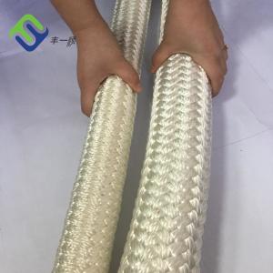 Heavy Duty Double Braided Nylon Mooring Rope Nylon Marine Rope 3/8 Inch - 2 Inch