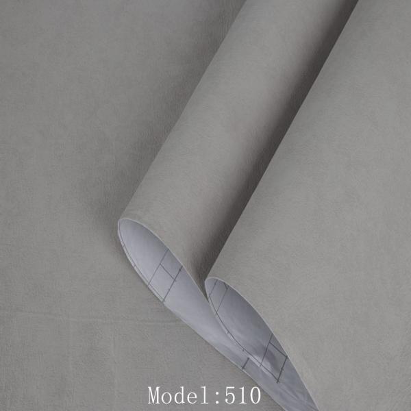 Smoke Proof Pink Fabric Wall Paper For Girls Peel Off Stick Textured Fabric Wallpaper