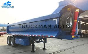 China 2 Axles Dump Semi Trailer 30-40 Tons Heavy Loading Easy Maintenance factory