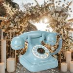 Personalized Telephone Wedding Guest Book Recording Baby Shower Voice Video