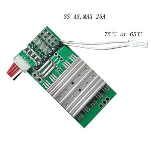 China 12v Lifepo4 Active Balance BMS Smart 4s 10A 20A double layer factory