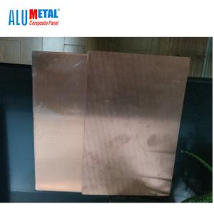 China Anti Static Metal Composite Panel 5mm Copper Aluminium CE SGS factory