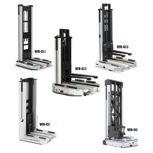 VFR,VNA Fork-Type AMR,Very Narrow Aisle Fork-Type Autonomous Mobile Robot,Warehouse Automation And Logistics Industry Automatically Organize And Stack