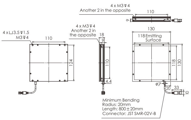 24V Machine Vision Backlight