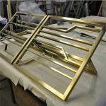 Stainless Steel Gold PVD Coating Machine Small Touch Screen Operation